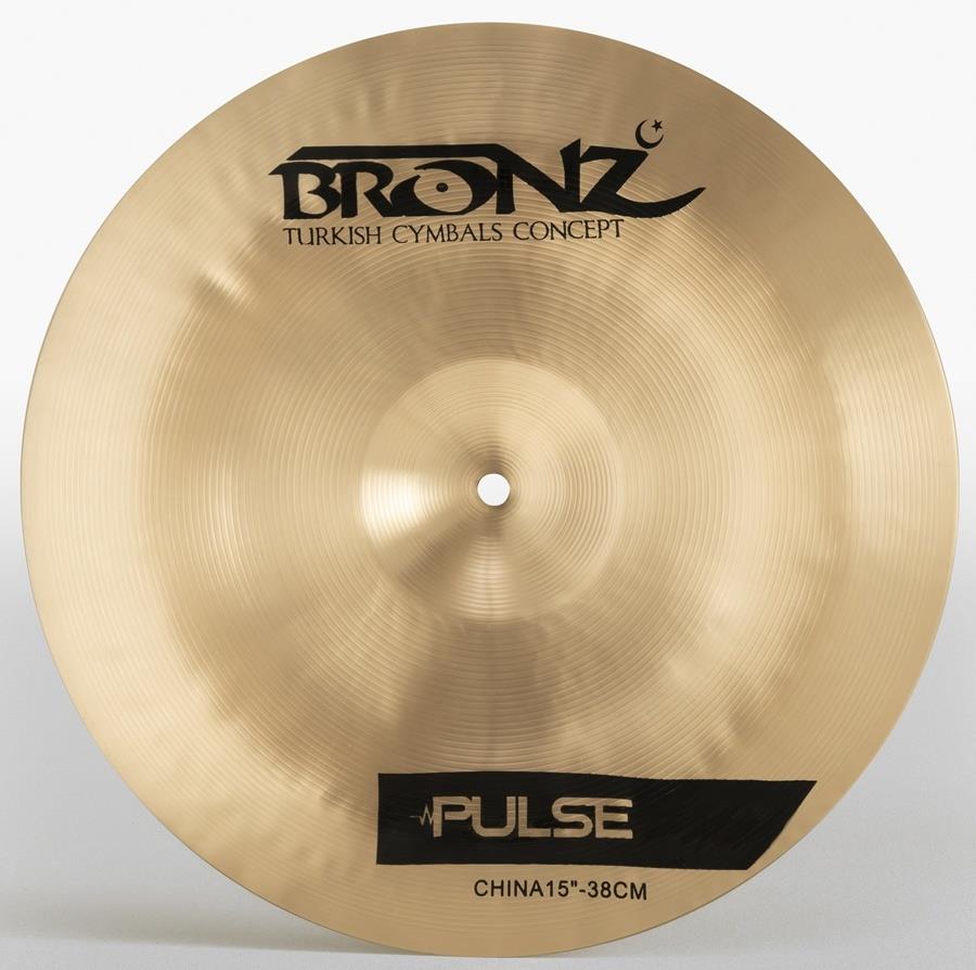 マントルピース China Bronz Cymbals Pulse Traditional Mini China 15