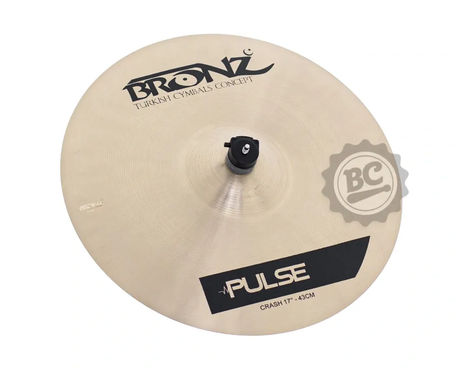 Crash Bronz Cymbals Pulse Traditional 17