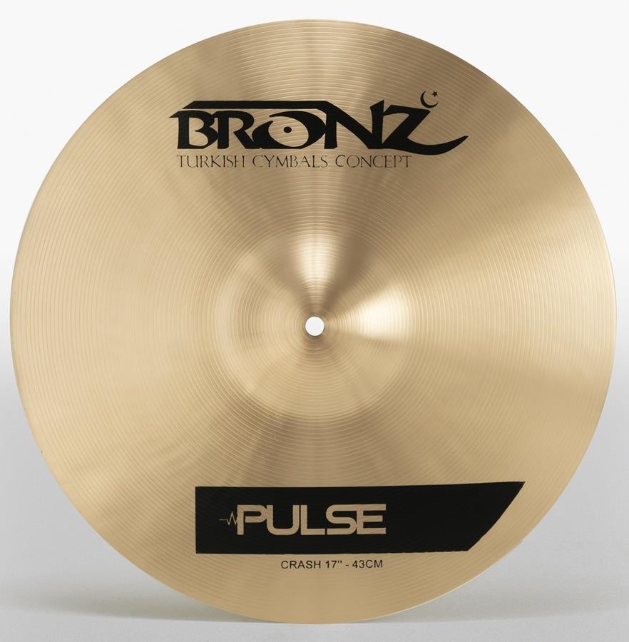 Crash Bronz Cymbals Pulse Traditional 17