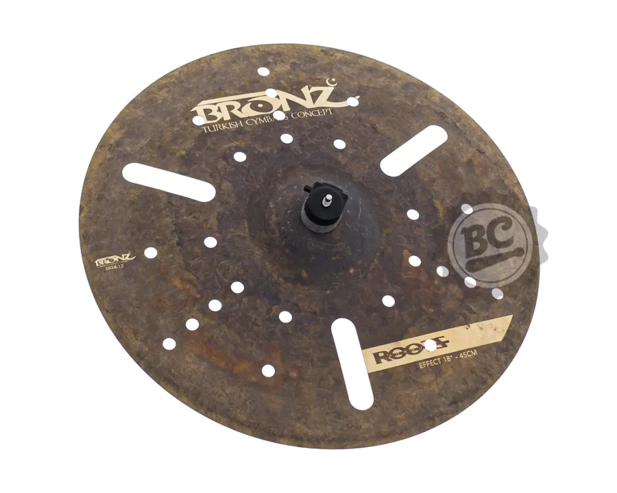 Crash Bronz Cymbals Roots Formula Effect 18