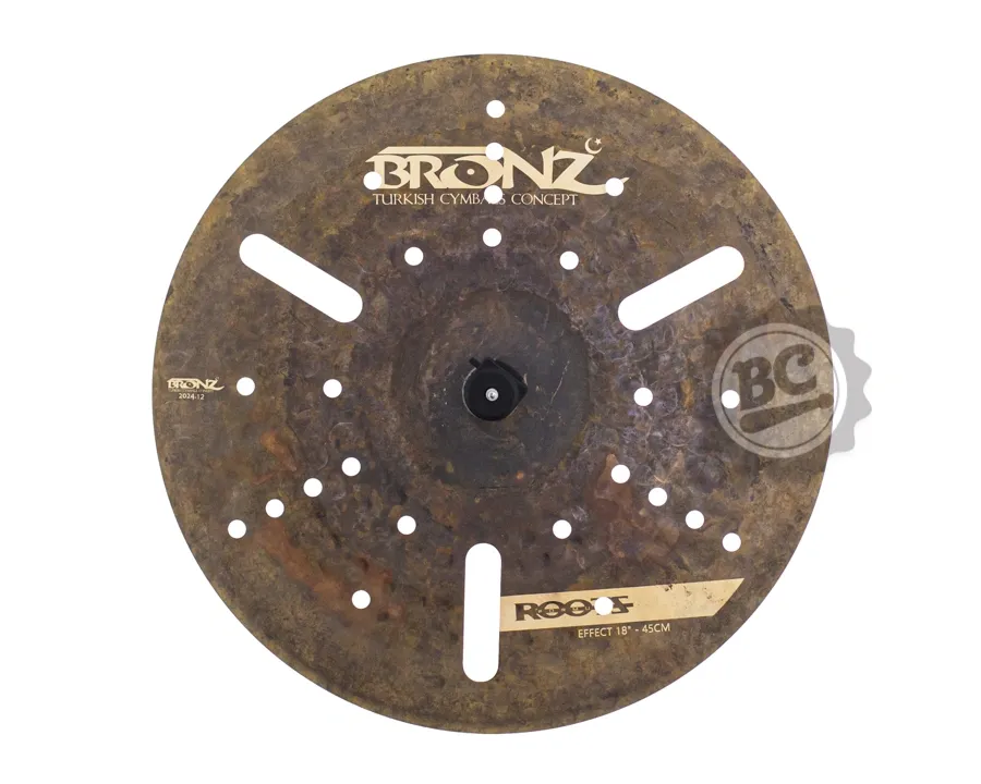 Crash Bronz Cymbals Roots Formula Effect 18