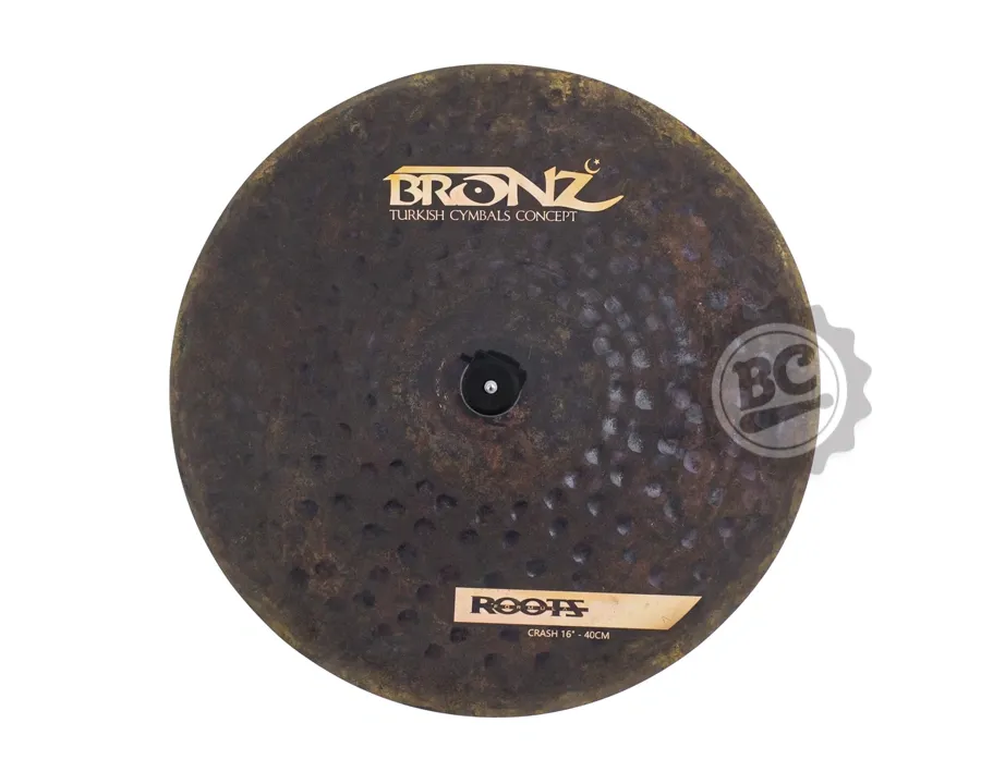 りり　オーダー Crash Bronz Cymbals Roots Formula Series 16