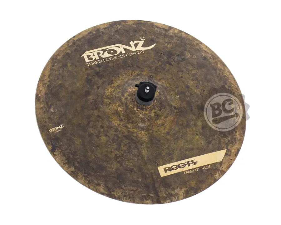 Crash Bronz Cymbals Roots Formula Series 17
