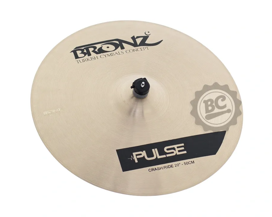 ✌️ Crash Ride Bronz Cymbals Pulse Traditional 20