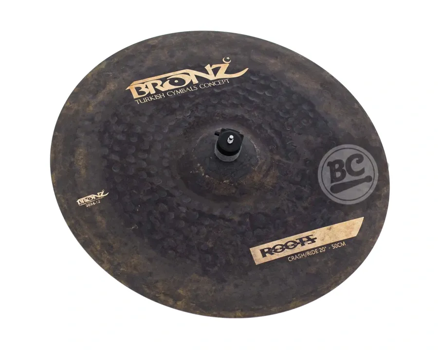 Crash Ride Bronz Cymbals Roots Formula Series 20