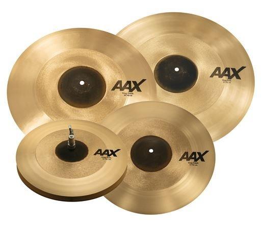 Kit de Pratos Sabian AAX Freq Performance com Crash 16