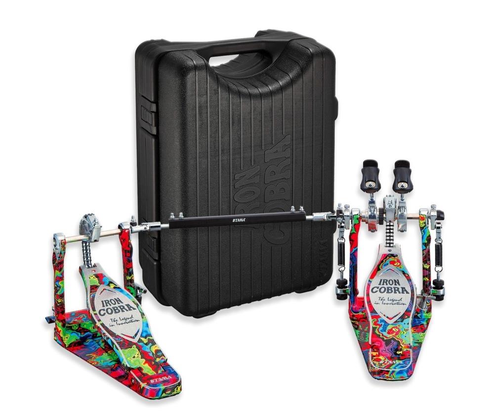 Pedal Duplo Tama Iron Cobra Limited 50th Anniversary Marble