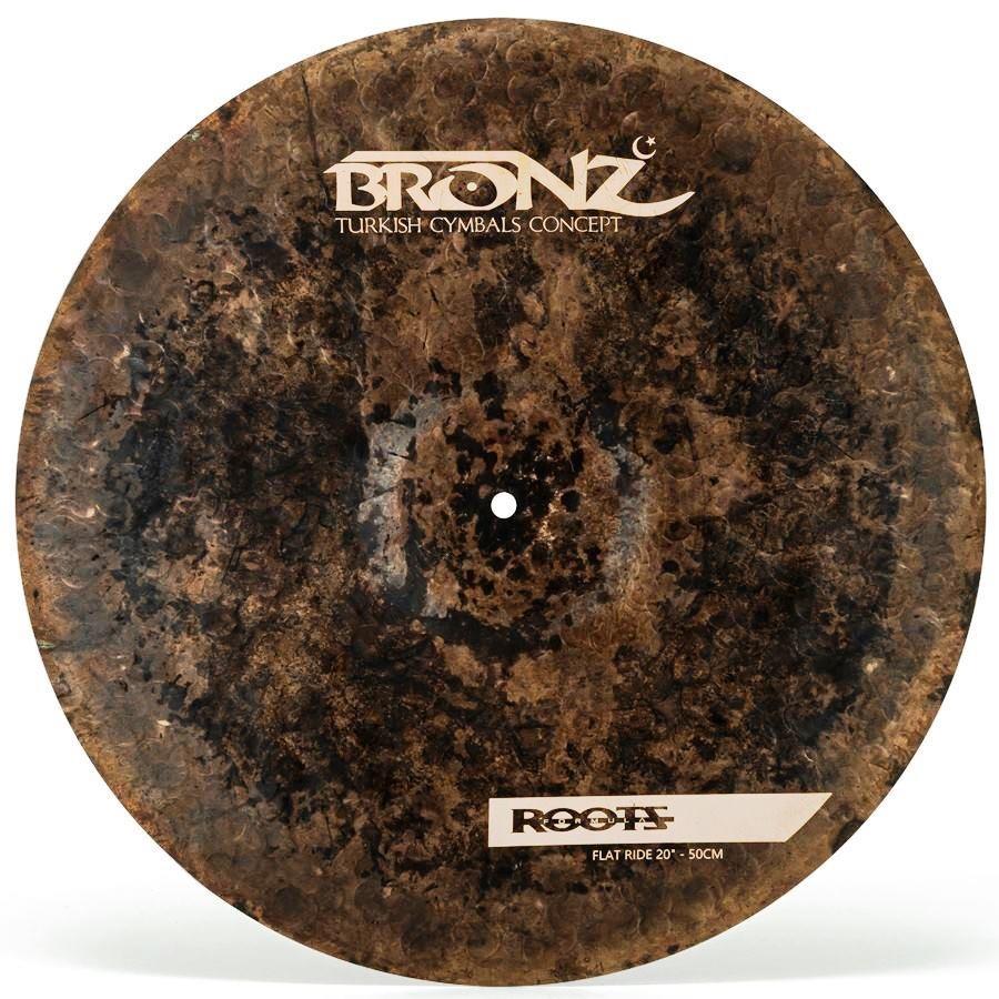 Ride Bronz Cymbals Roots Formula Series Flat 20