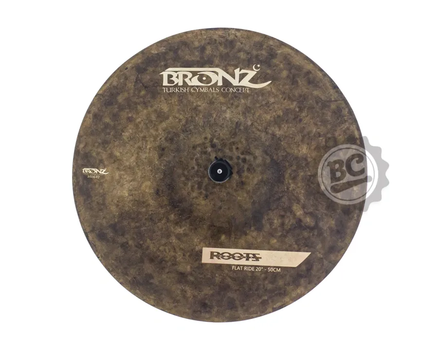 Ride Bronz Cymbals Roots Formula Series Flat 20