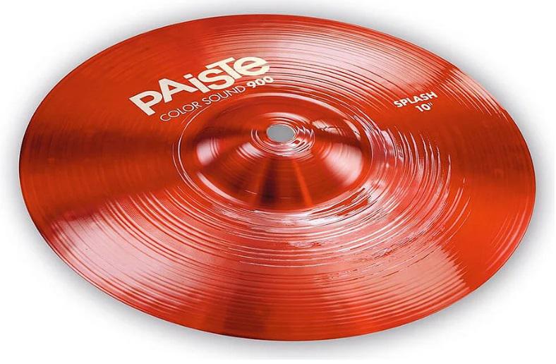 Splash Paiste Color Sound 900 Series Vermelho 10