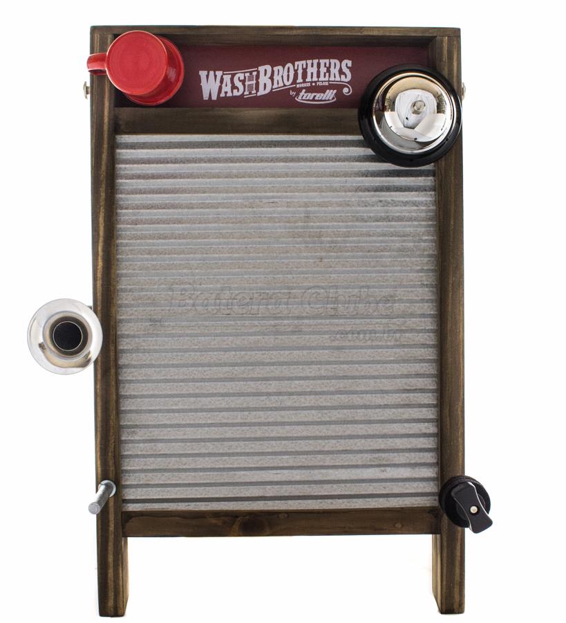 Washboard Torelli TWB37 WashBrothers Aluzinco Médio Percussão